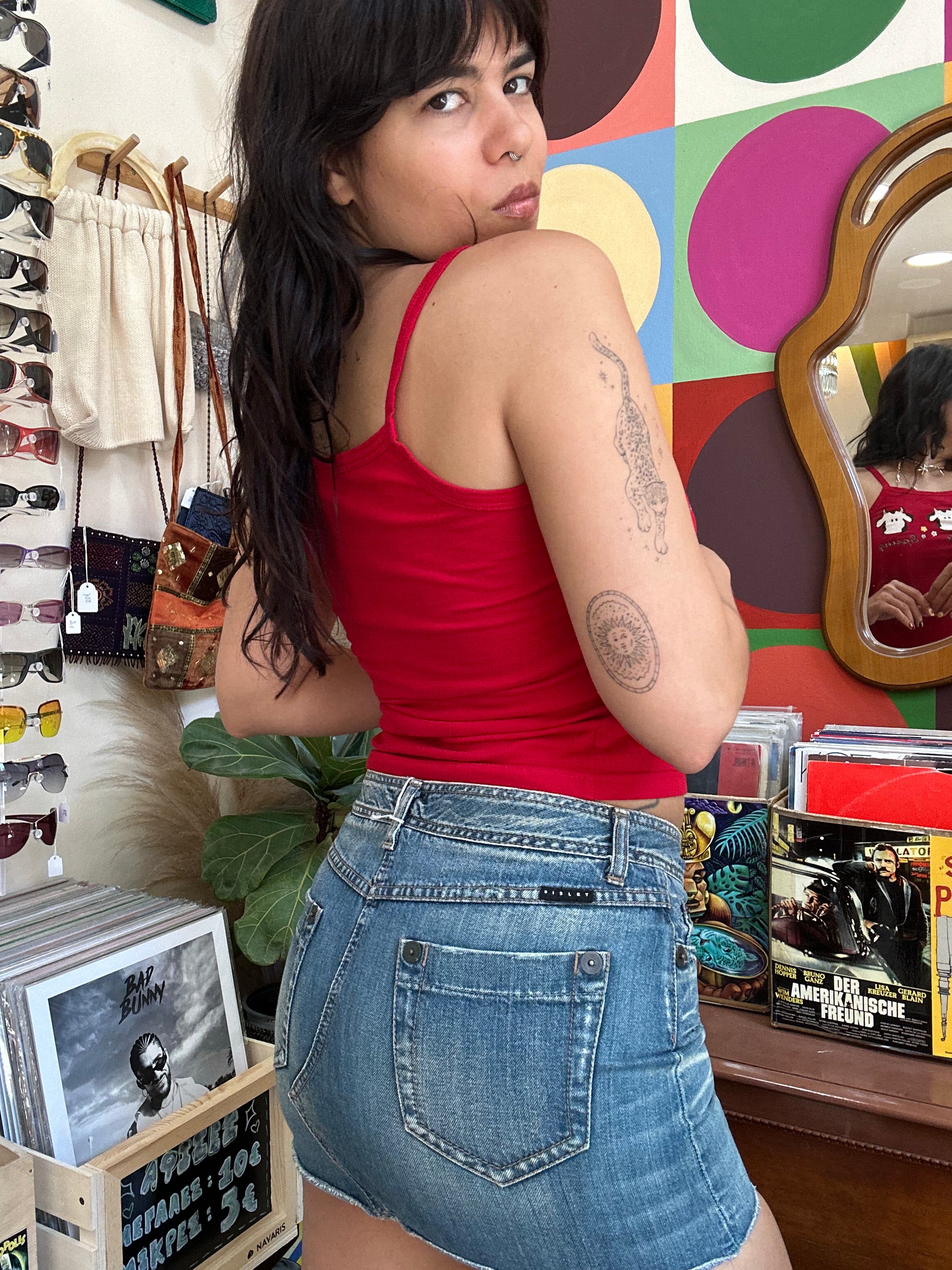 Super cute graphic tank top (S/L)