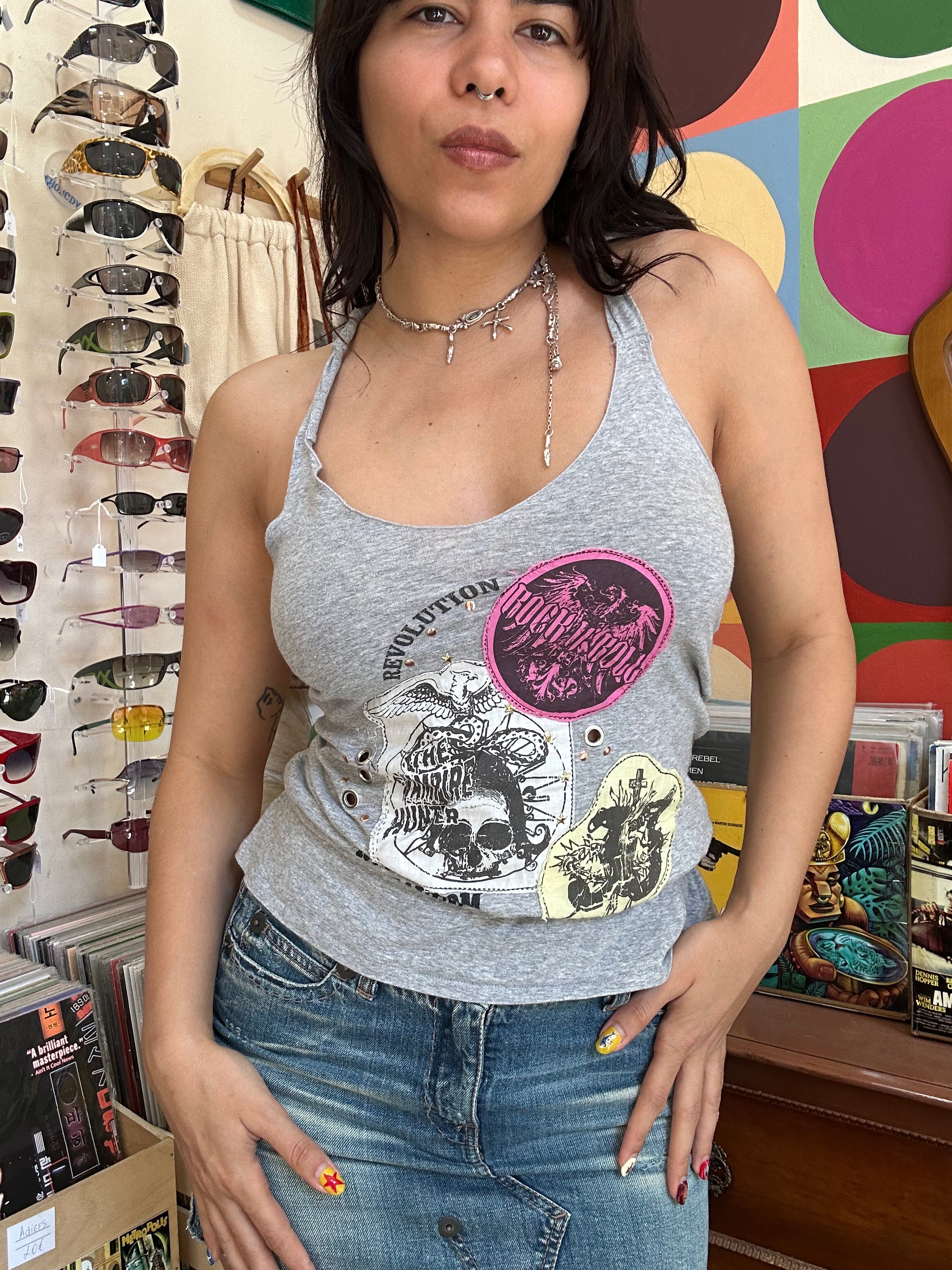 ONLY super cute graphic top (S/L)