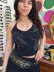 Stunning sparkling halter top (S/L)