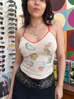 Mitika super cute top with embroidered details (S/L)