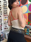 Mitika super cute top with embroidered details (S/L)