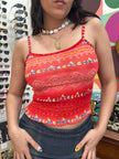 Vintage mesh tank top (S/L)