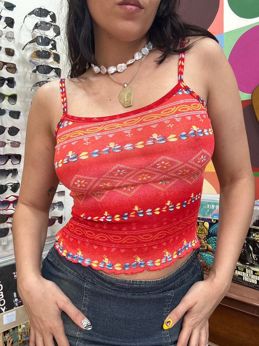 Vintage mesh tank top (S/L)
