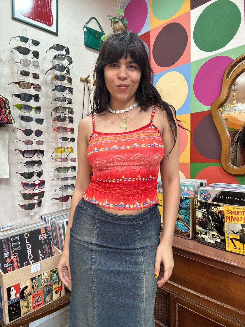 Vintage mesh tank top (S/L)