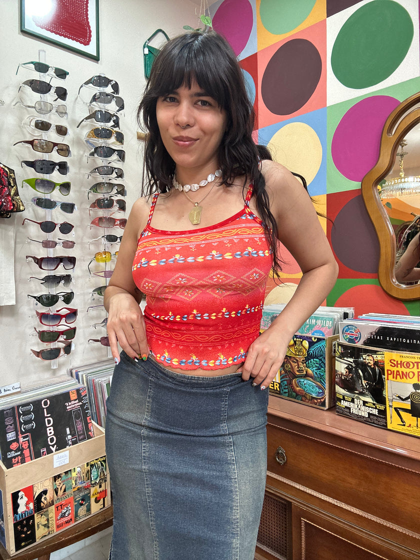 Vintage mesh tank top (S/L)