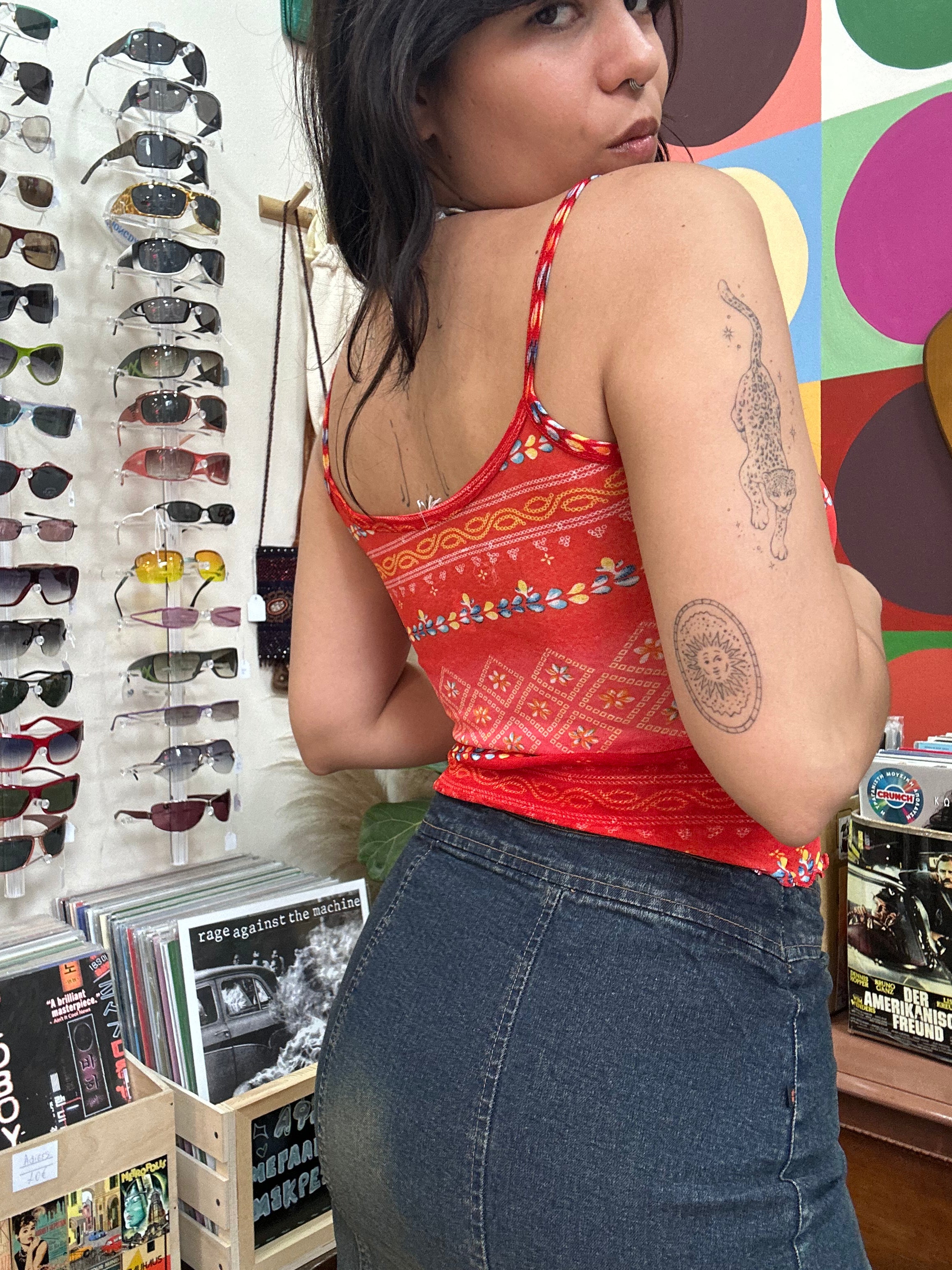 Vintage mesh tank top (S/L)