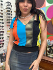 BEBE vintage funky Y2K top (S)