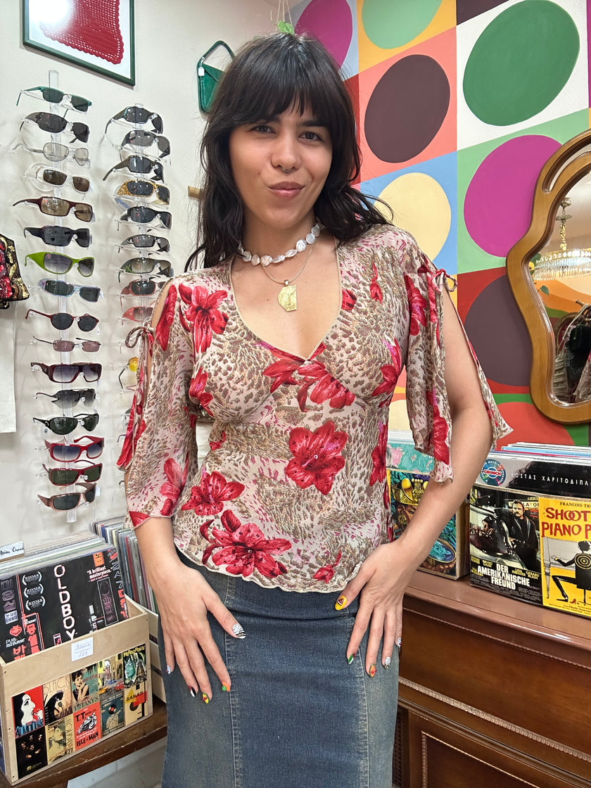 Stunning fairy style Y2K top (M)