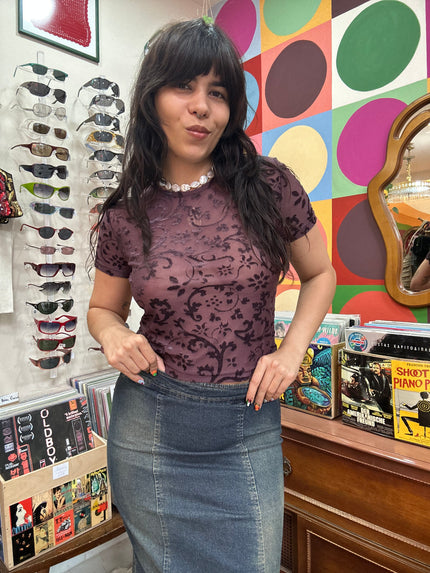 Super hot vintage see-through top (M/L)