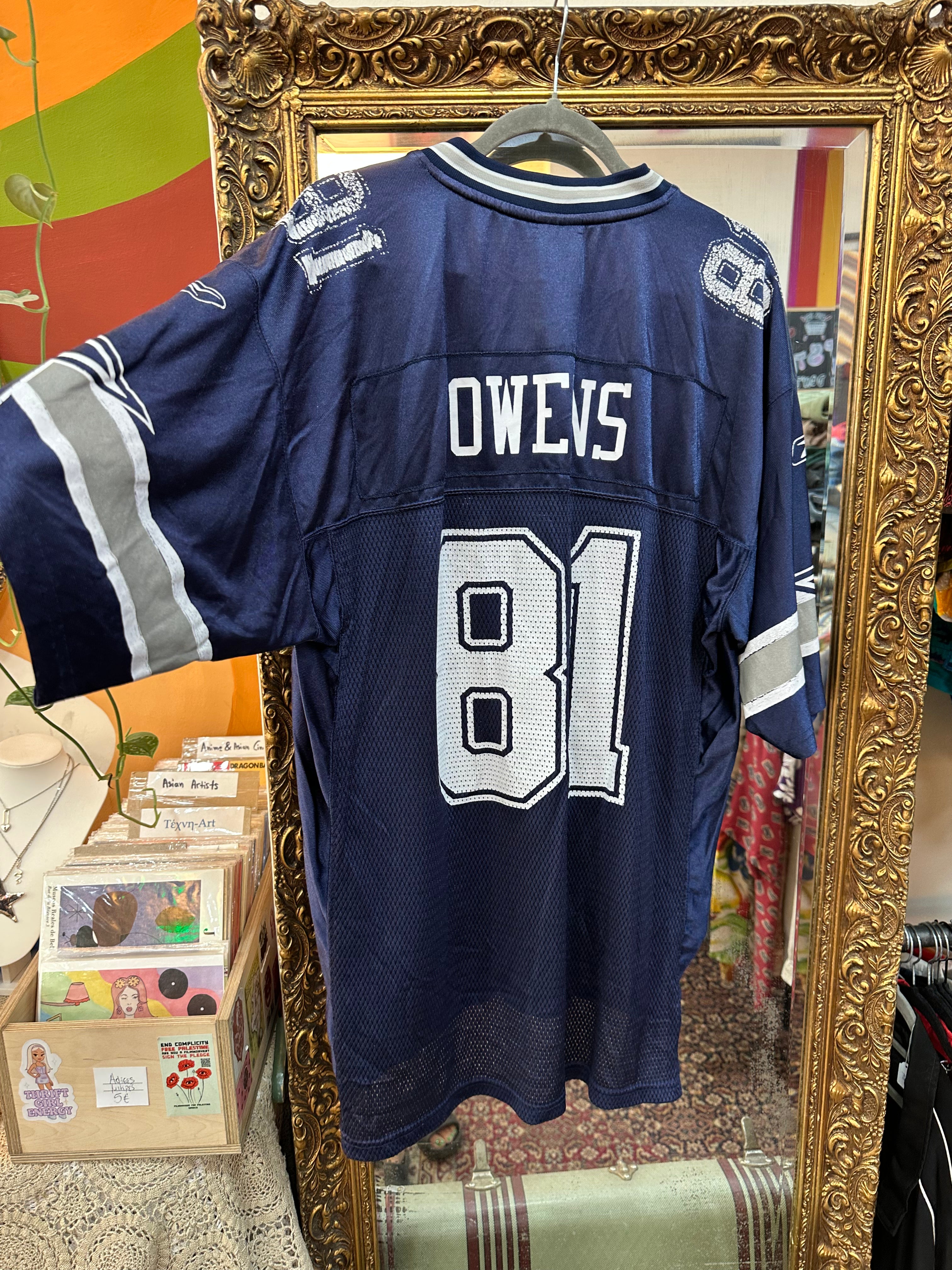 Vintage NFL Reebok DALLAS COWBOYS Owens (XL)