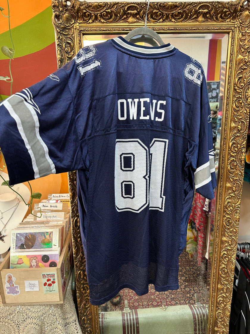 Vintage NFL Reebok DALLAS COWBOYS Owens (XL)