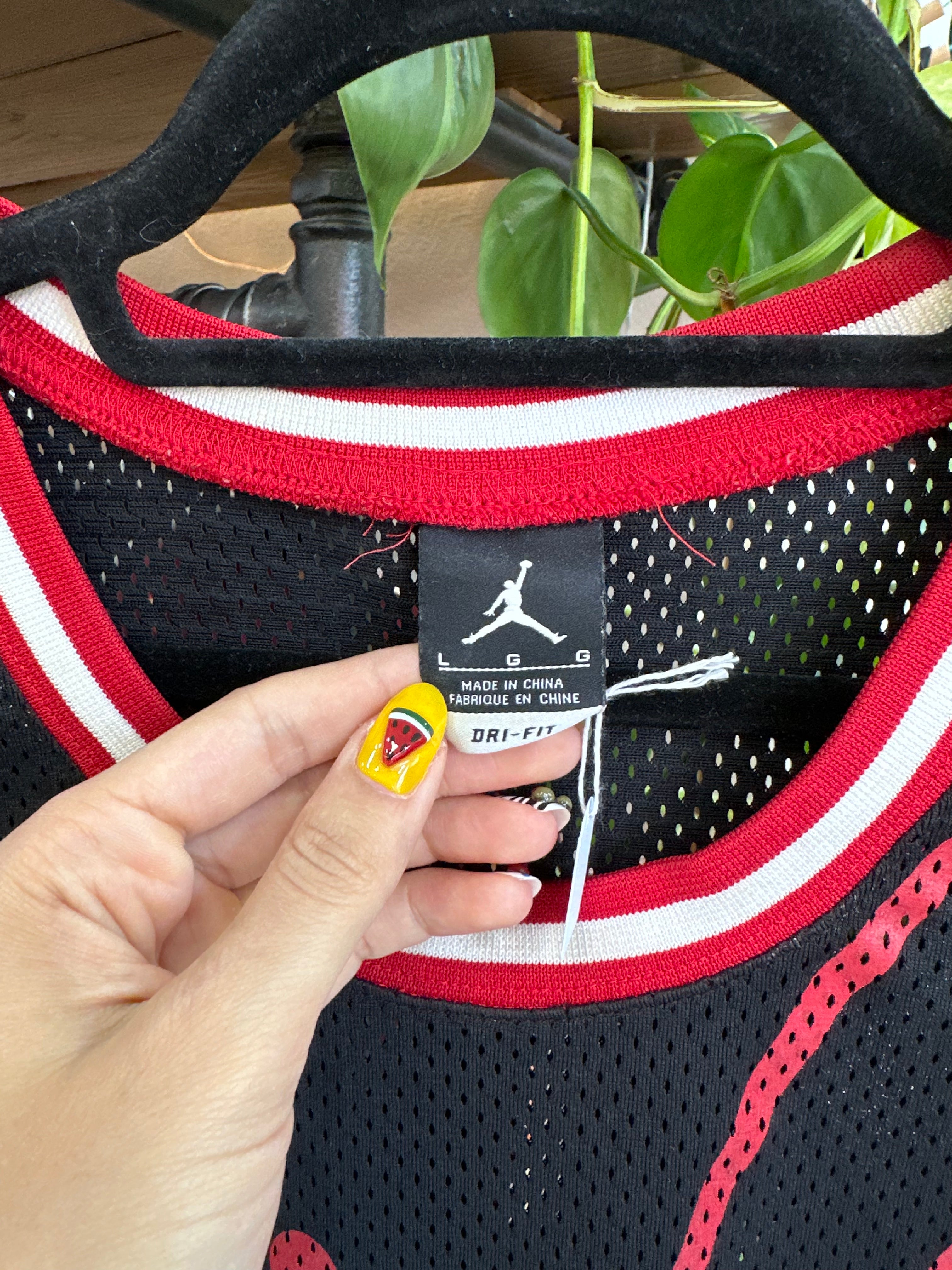 Nike Air Jordan Flight Jersey Tank Top Dri-Fit Basketball (L)