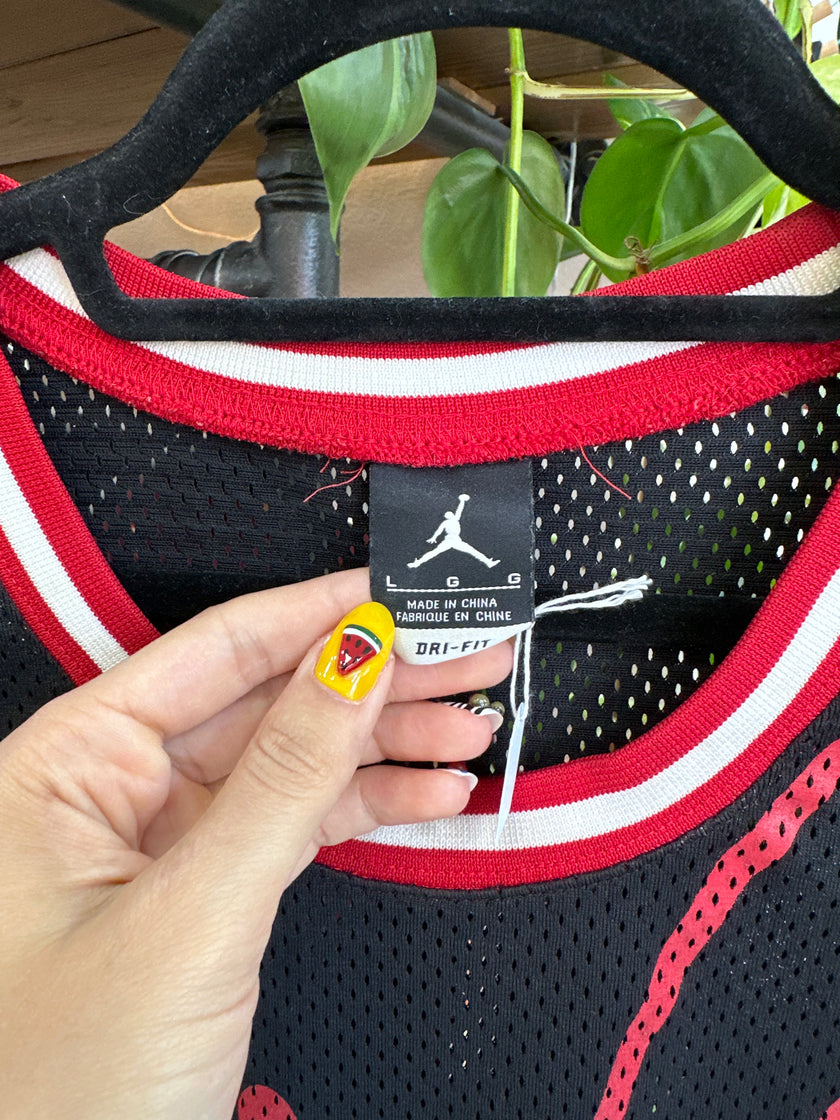 Nike Air Jordan Flight Jersey Tank Top Dri-Fit Basketball (L)