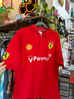 Vintage Shell V-Power Polo shirt (L)