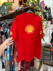 Vintage Shell V-Power Polo shirt (L)