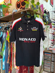 Monaco Grand Prix Polo T-Shirt Black Polo Formula 1 (M)