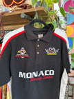 Monaco Grand Prix Polo T-Shirt Black Polo Formula 1 (M)