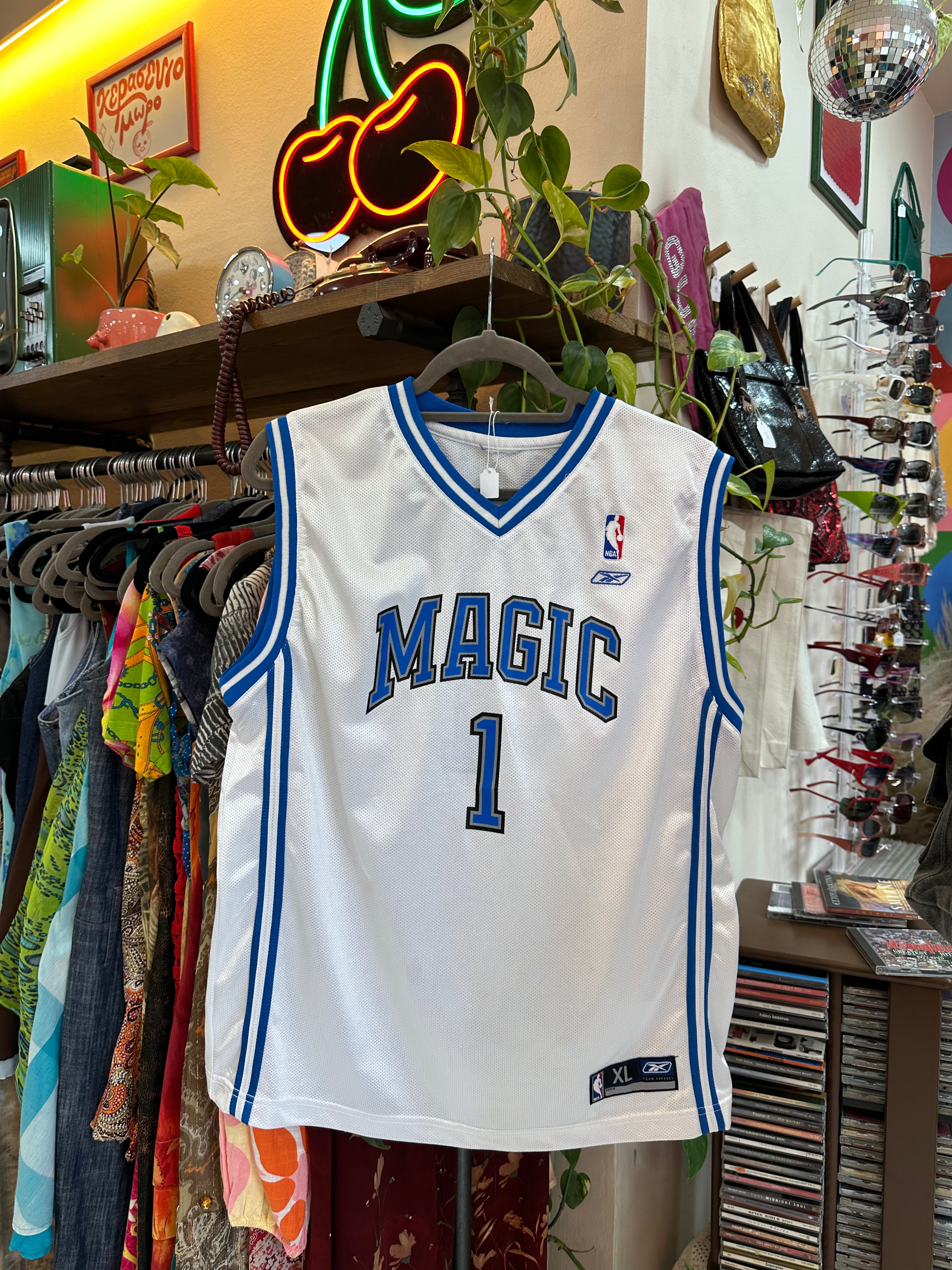 Orlando Magic Jersey Vintage Orlando Magic Mc Graddy #1 (M)