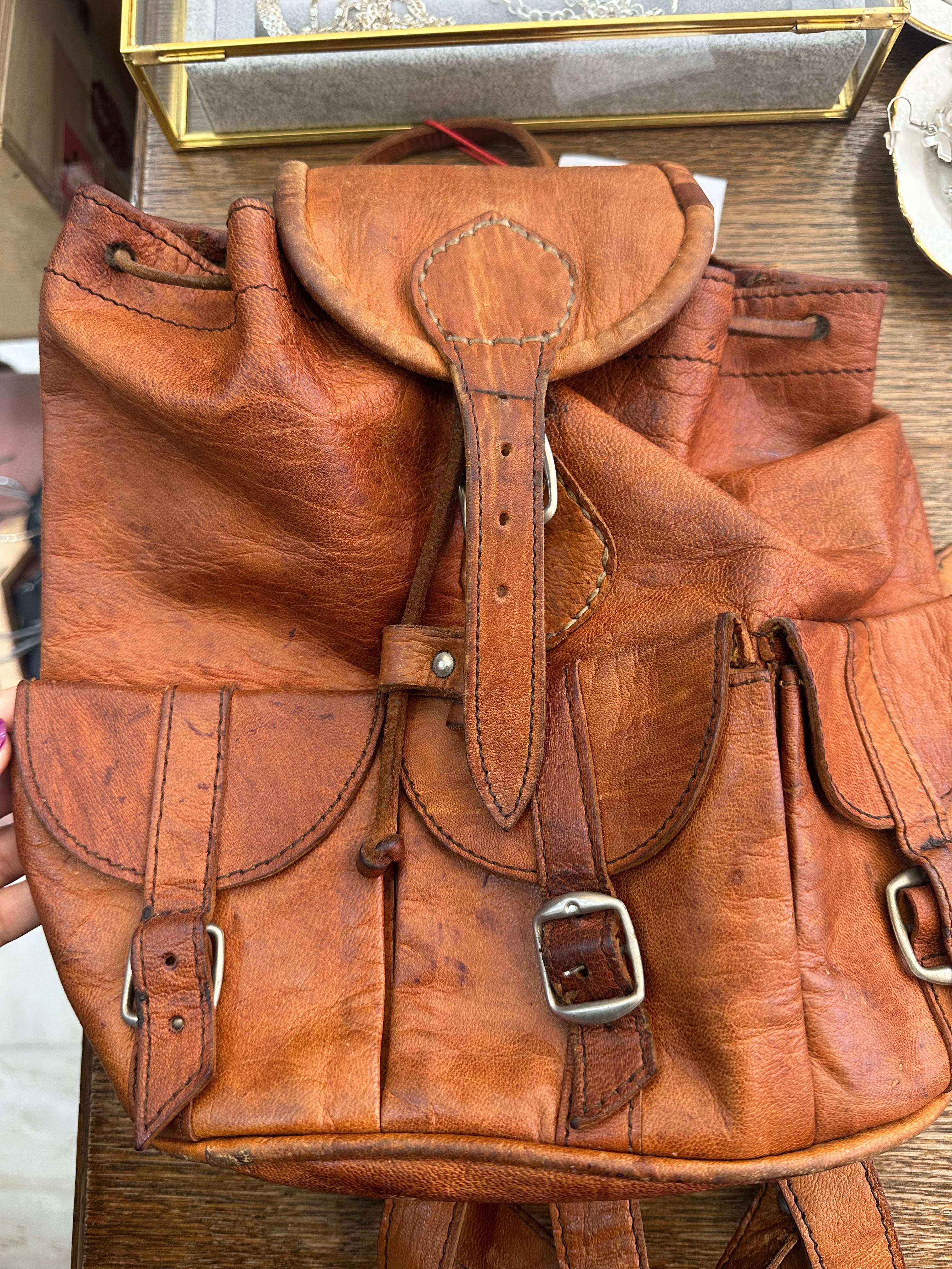 Vintage backpack