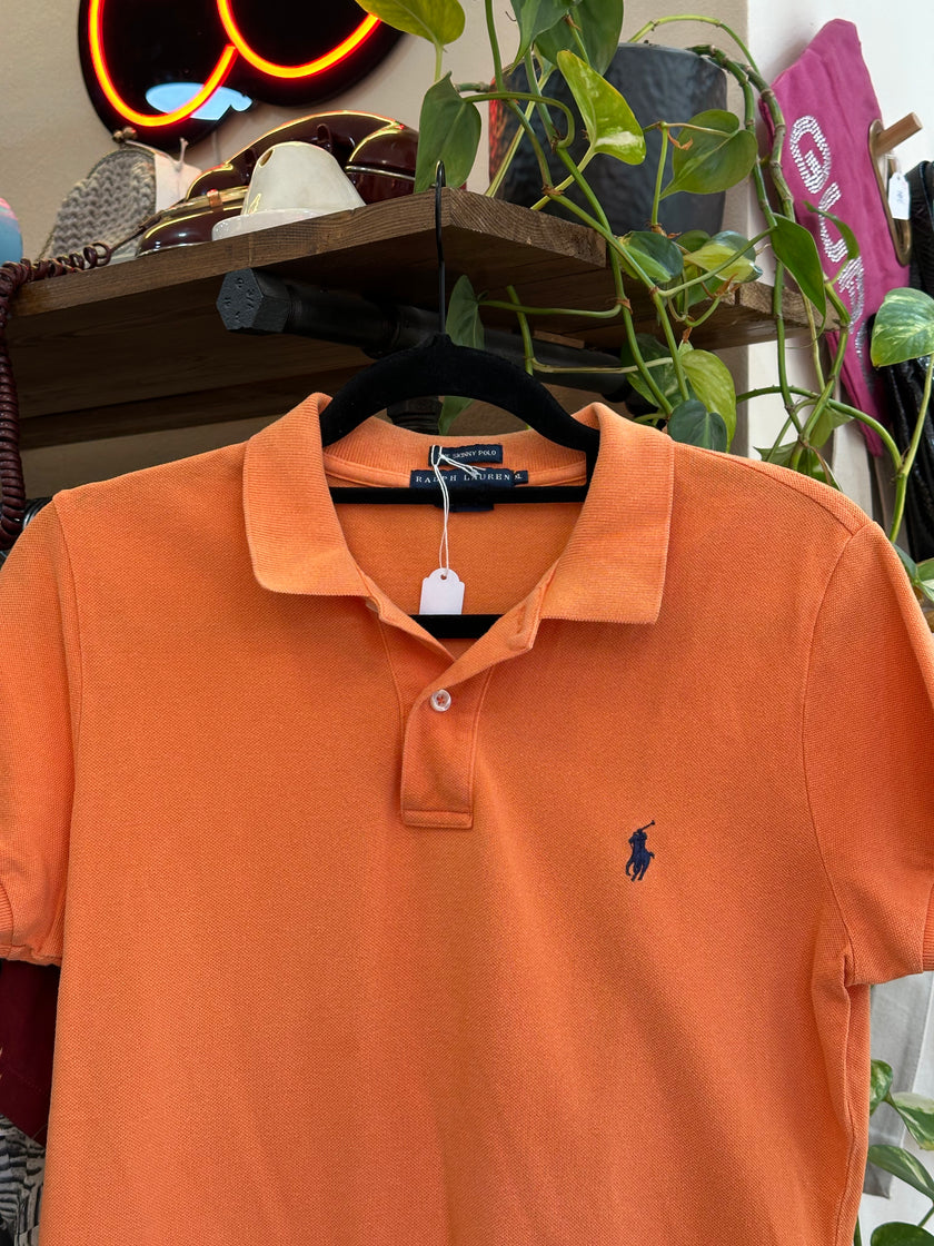 Ralph Lauren Orange Polo Shirt