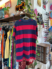 Polo Ralph Lauren Stripe Crest Emblem Polo Shirt (XXL)