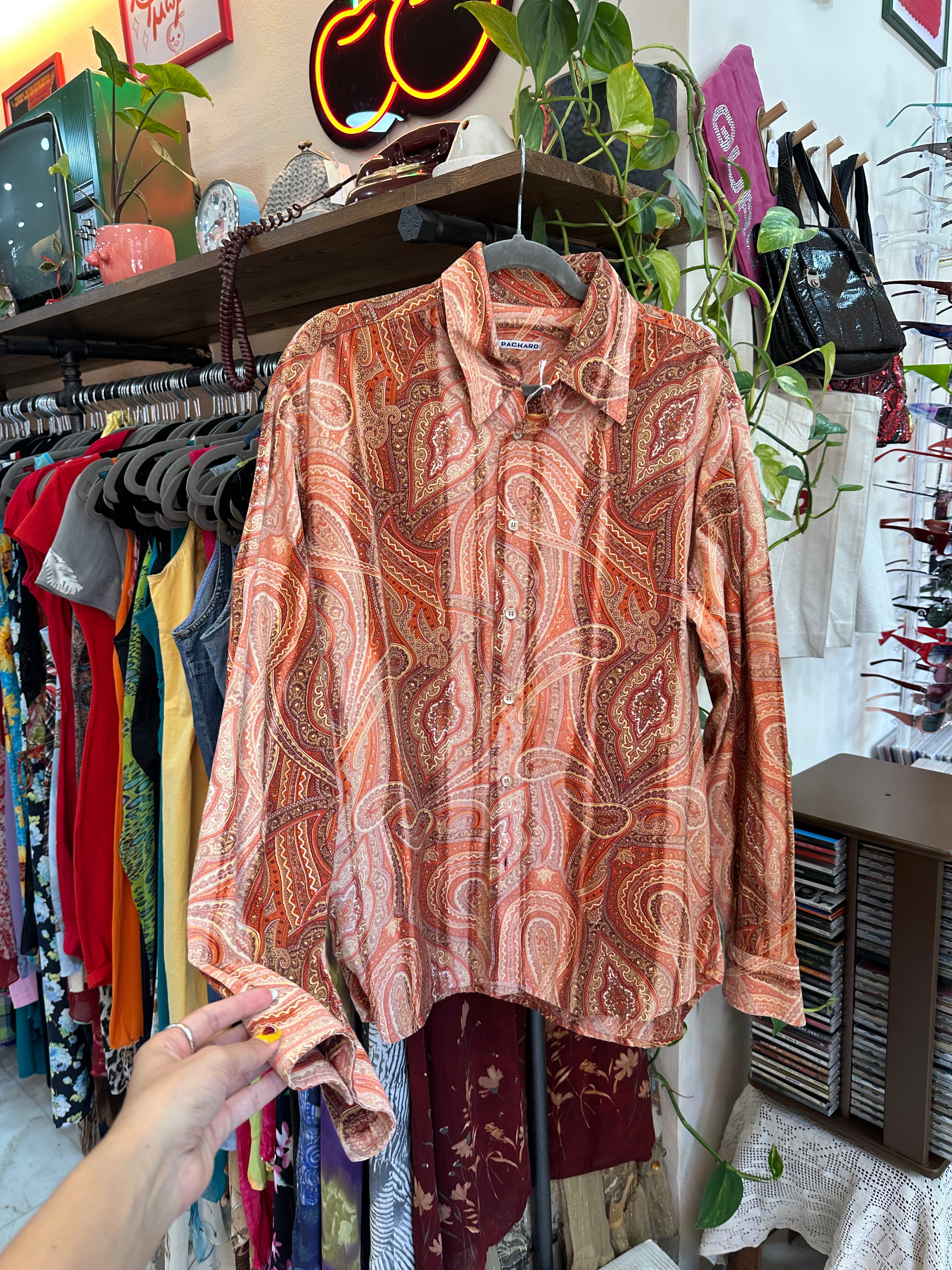 Men’s Packard 70s style shirt (S)