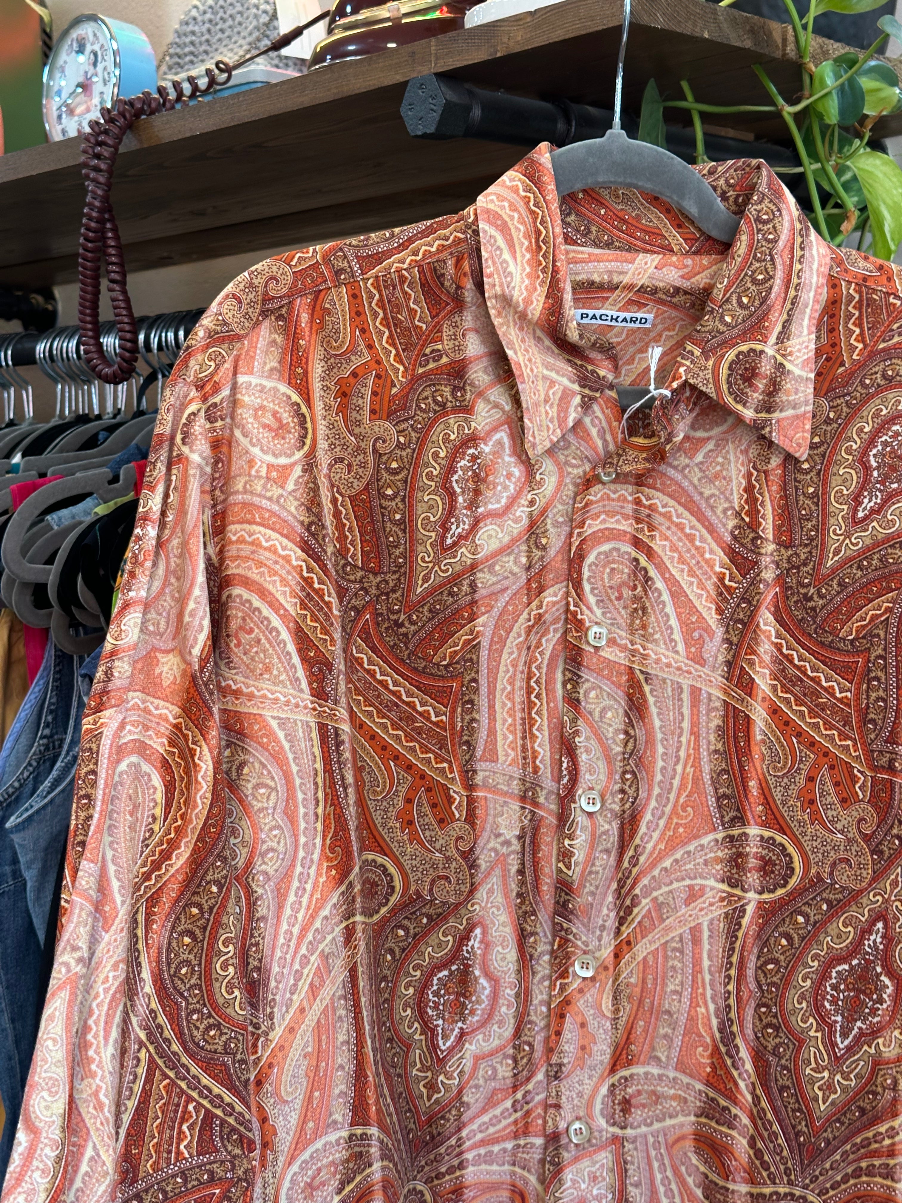 Men’s Packard 70s style shirt (S)