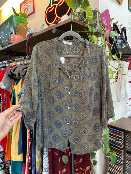 Max Mara 100% woman’s silk shirt (M)