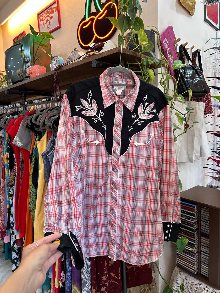 Men’s Vintage western style shirt (L)