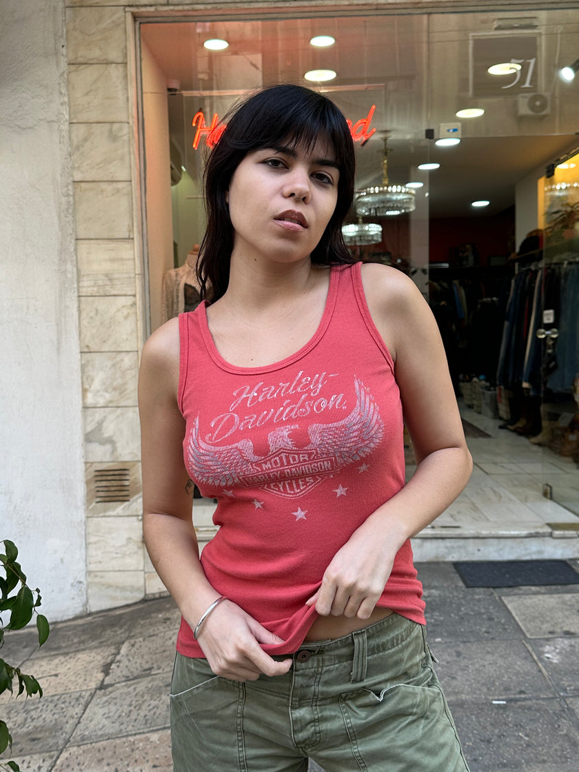 Harley Davidson sleeveless top