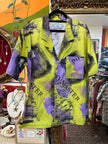 Vintage Mens Dubin funky patterned shirt (M)