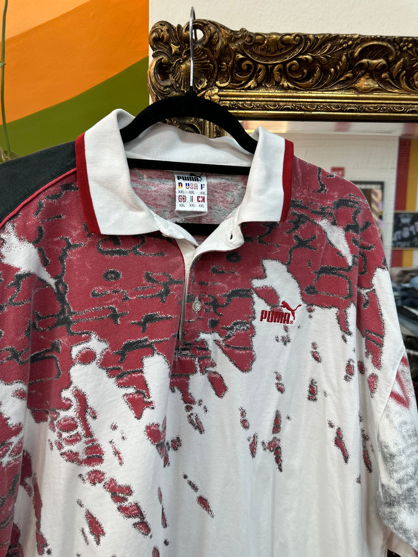Vintage Puma polo shirt (XXL)