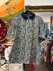 Men’s vintage 90s style polo shirt (L)