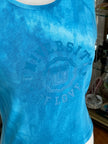 Super cute sleeveless tie dye top (L)