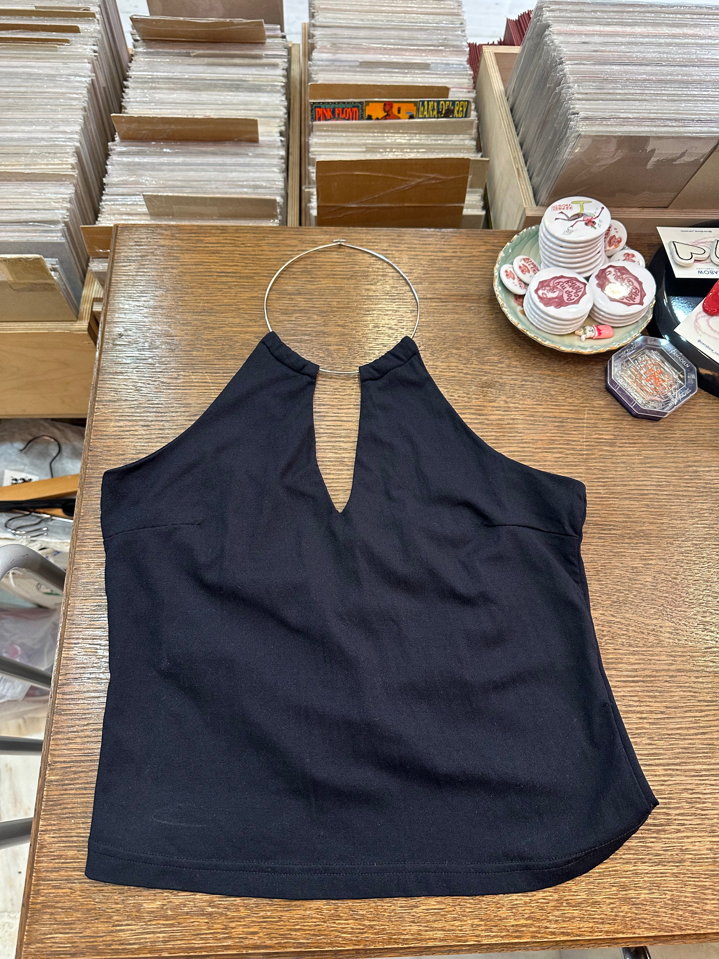 Super cute vintage halter top (L/XL)