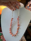 Handmade natural freshwater pearl necklace