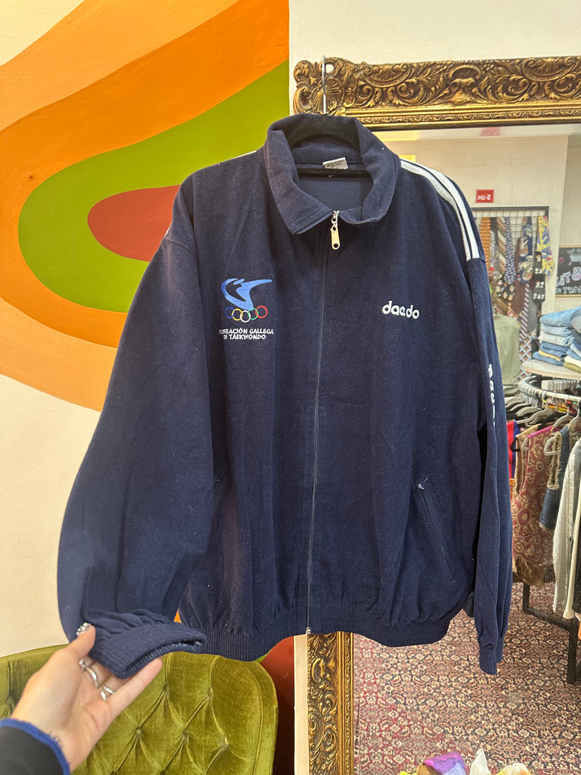 DAEDO velour sports jacket