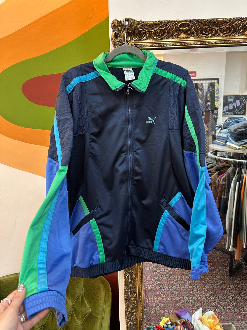 Vintage funky puma track jacket