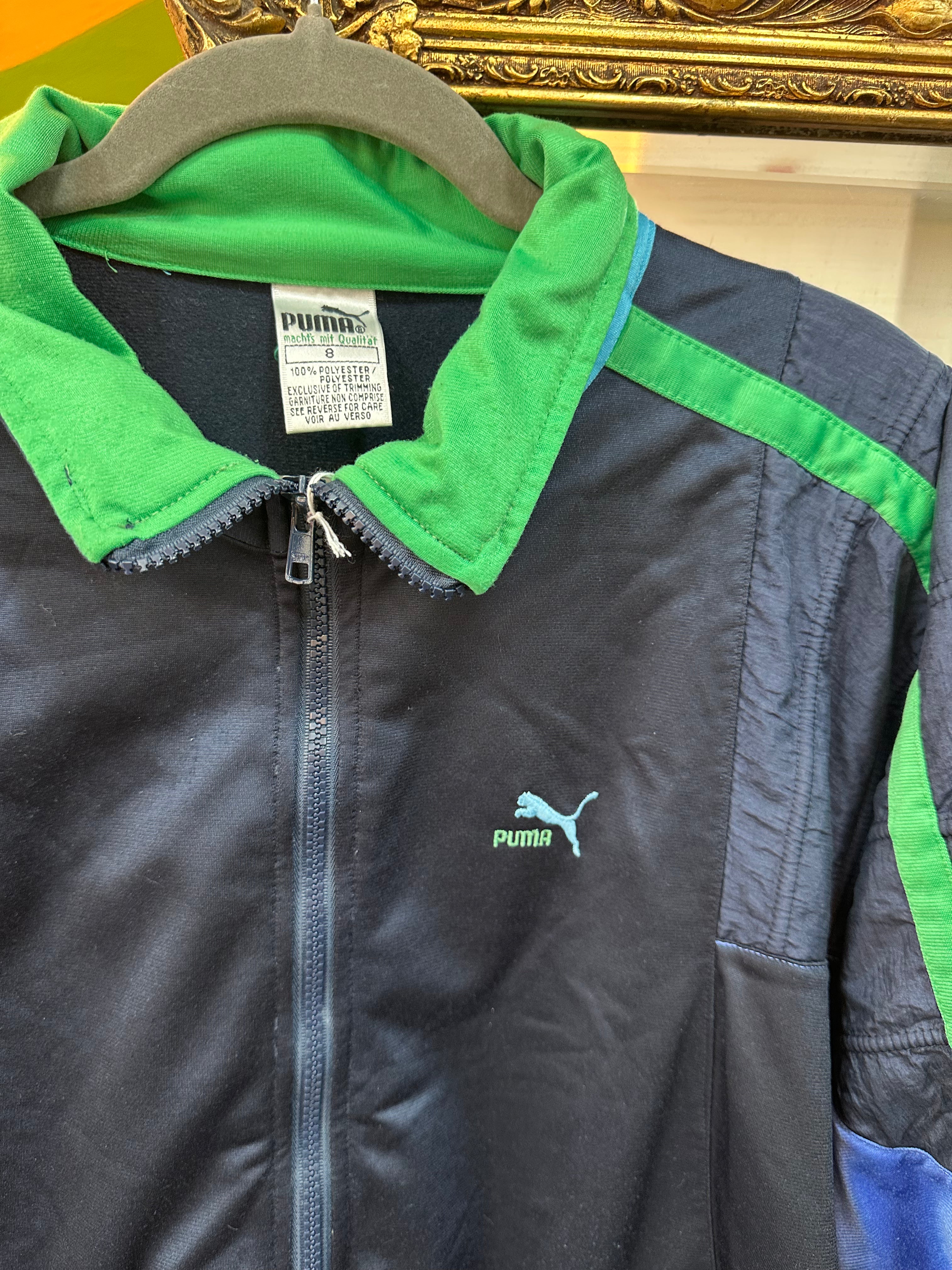 Vintage funky puma track jacket