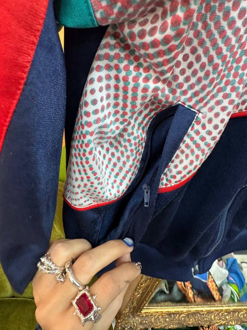 Vintage Leopard funky track jacket