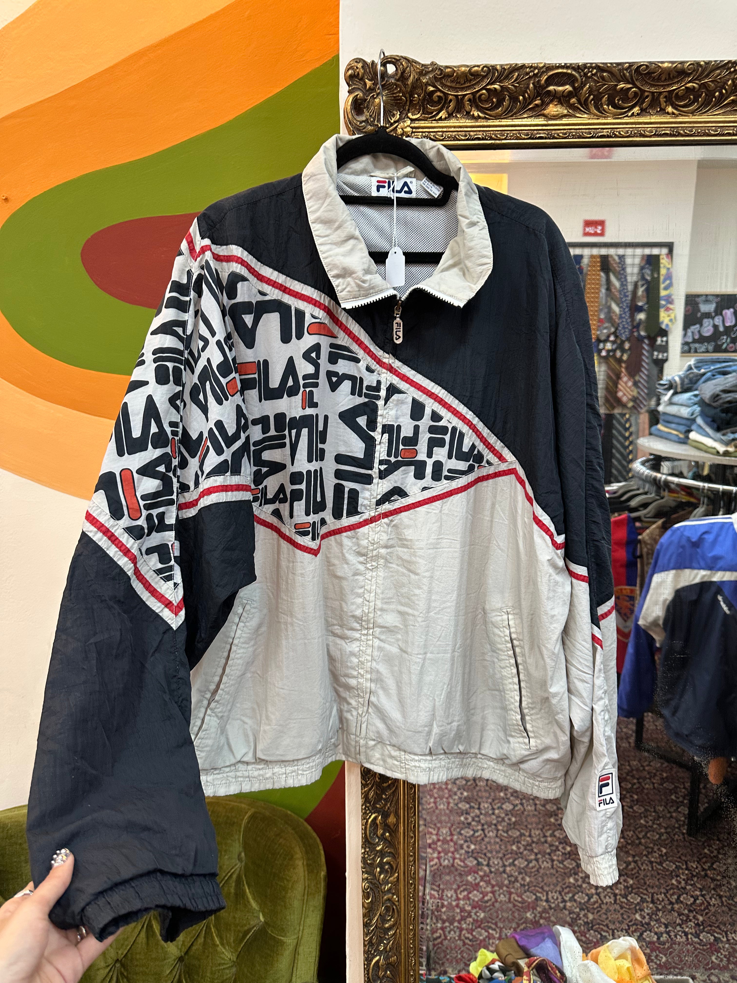 Vintage FILA windbreaker jacket