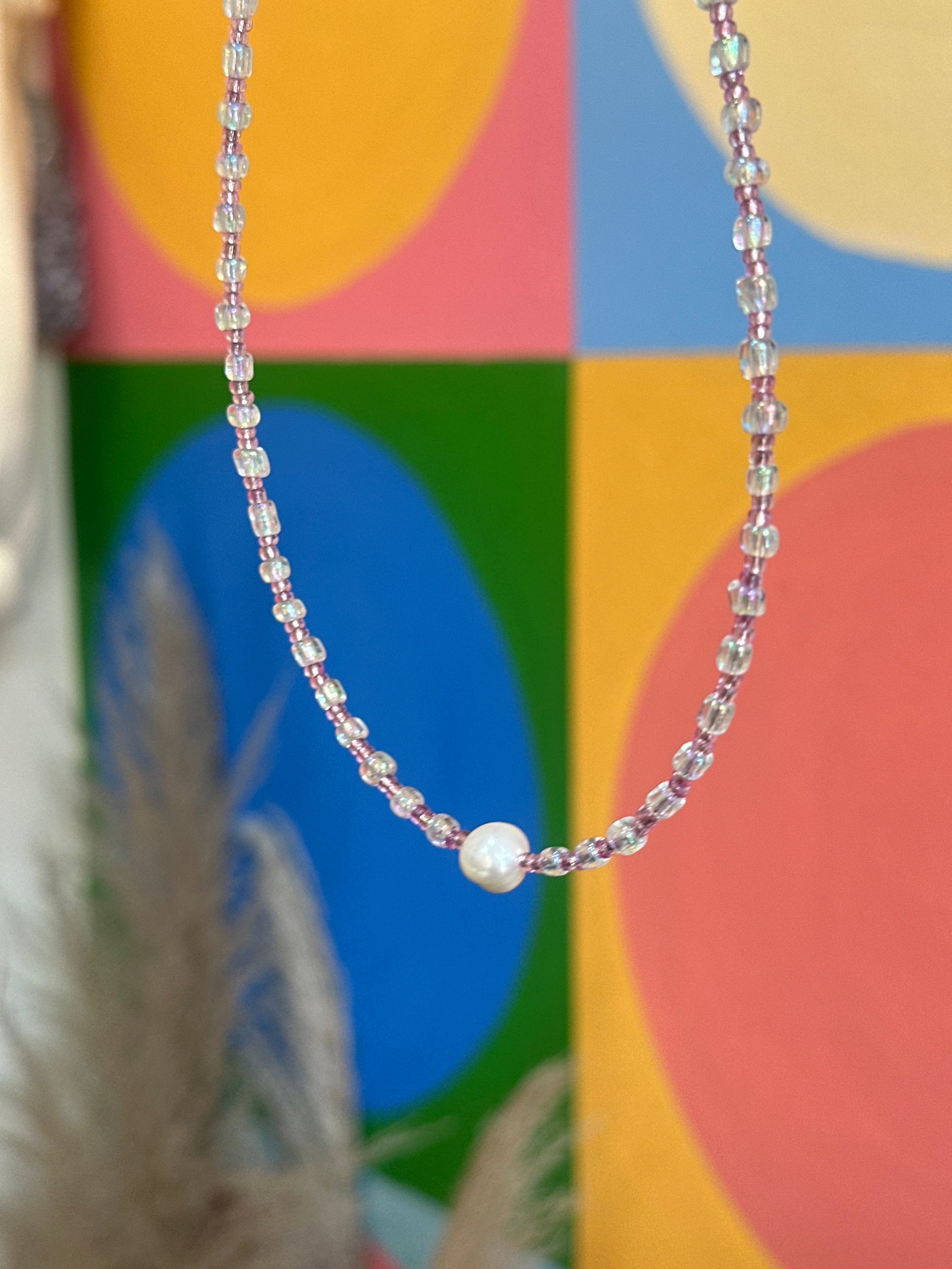Handmade beaded chocker