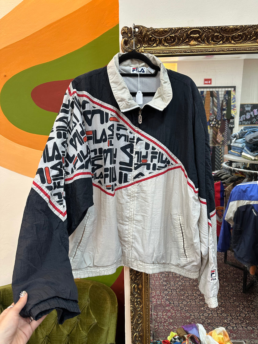 Vintage FILA windbreaker jacket