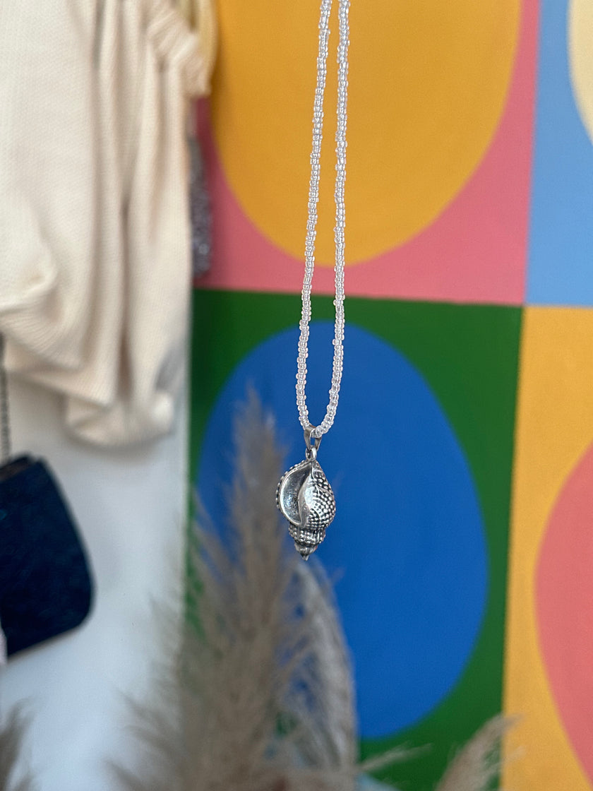 Handmade sea shell necklace