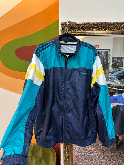 Vintage funky adidas windbreaker
