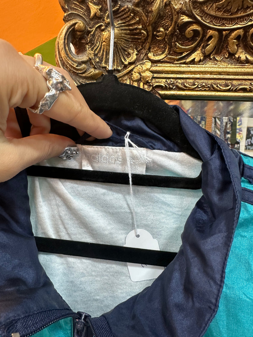 Vintage funky adidas windbreaker