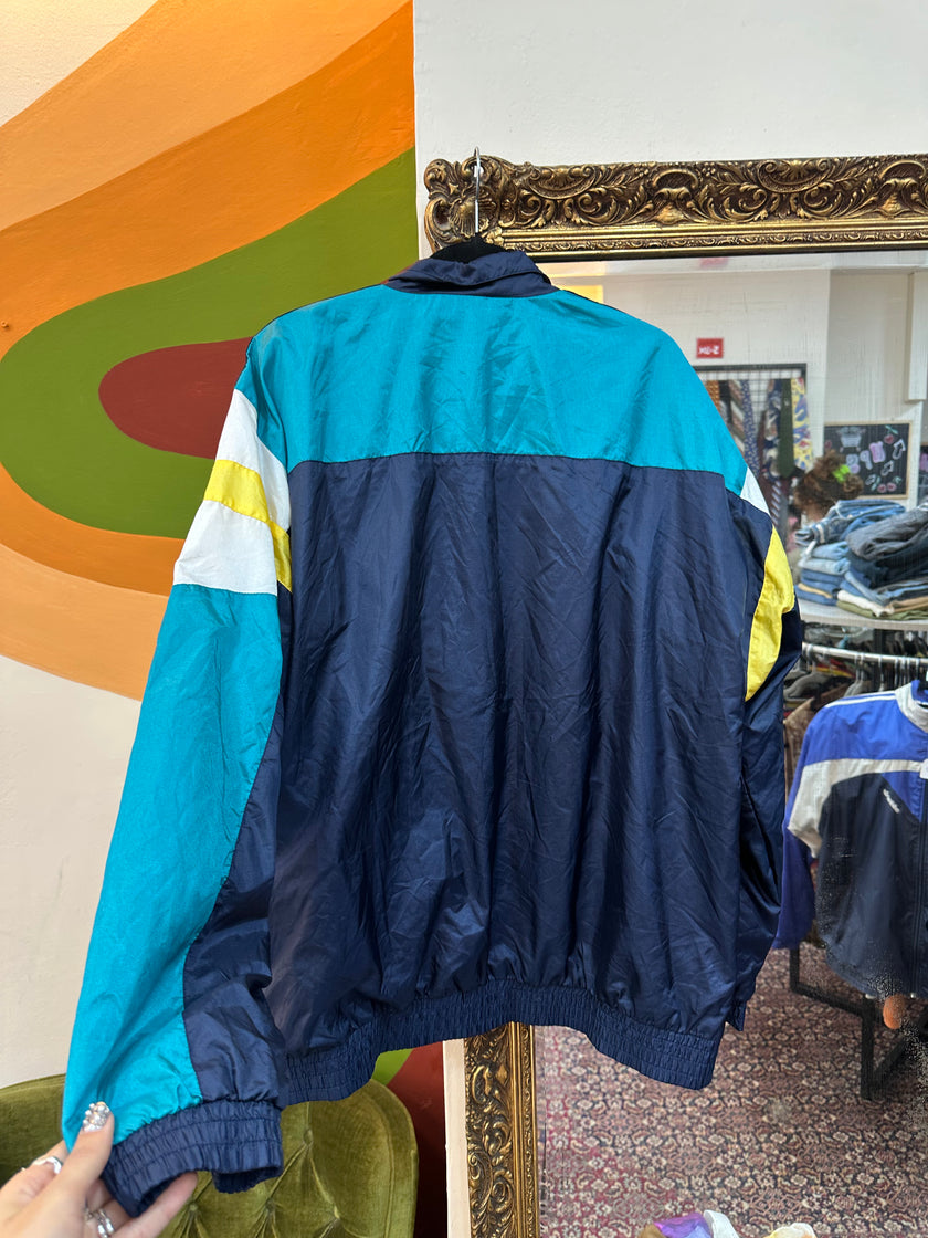 Vintage funky adidas windbreaker