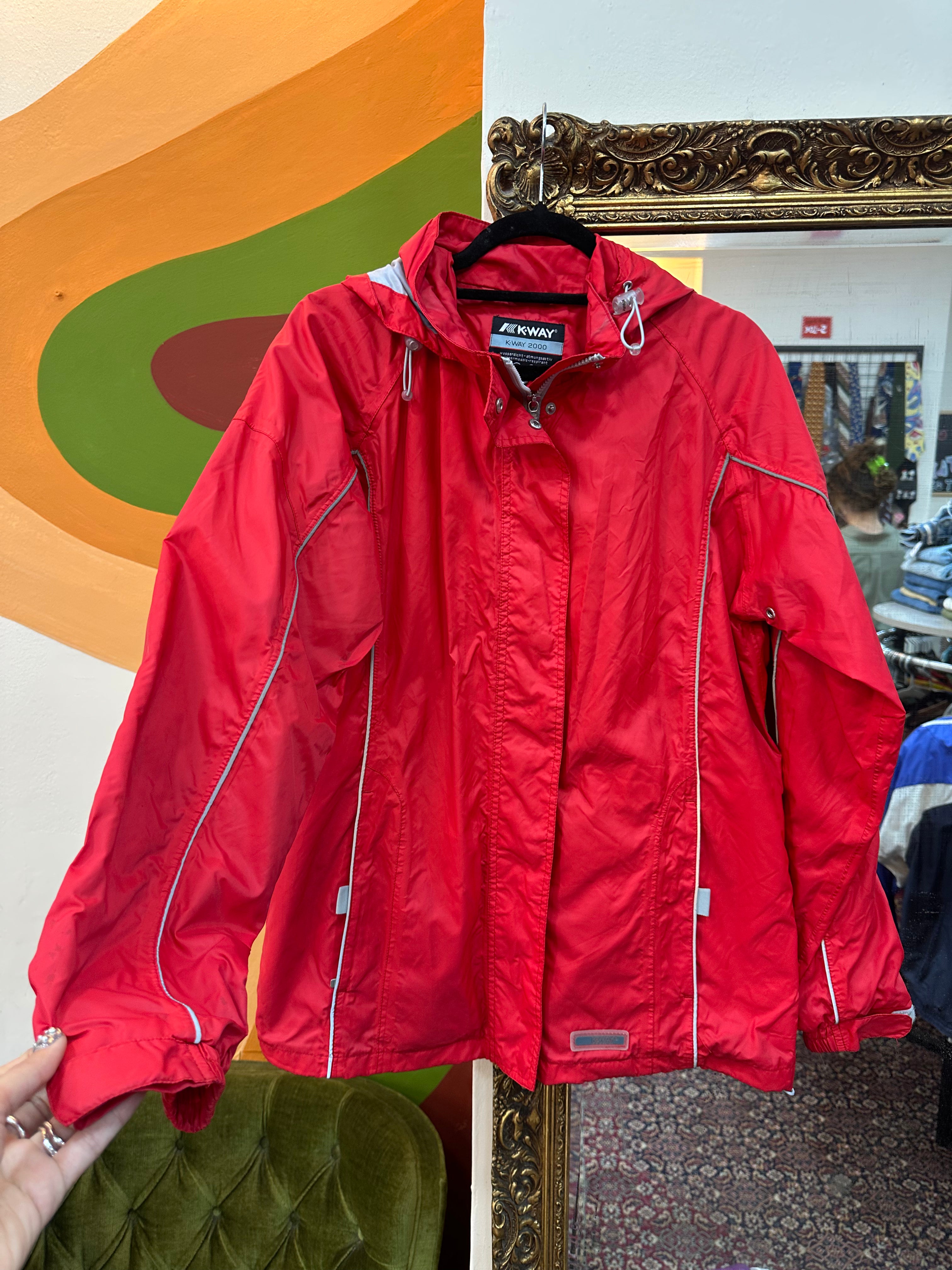 K-WAY rainproof jacket