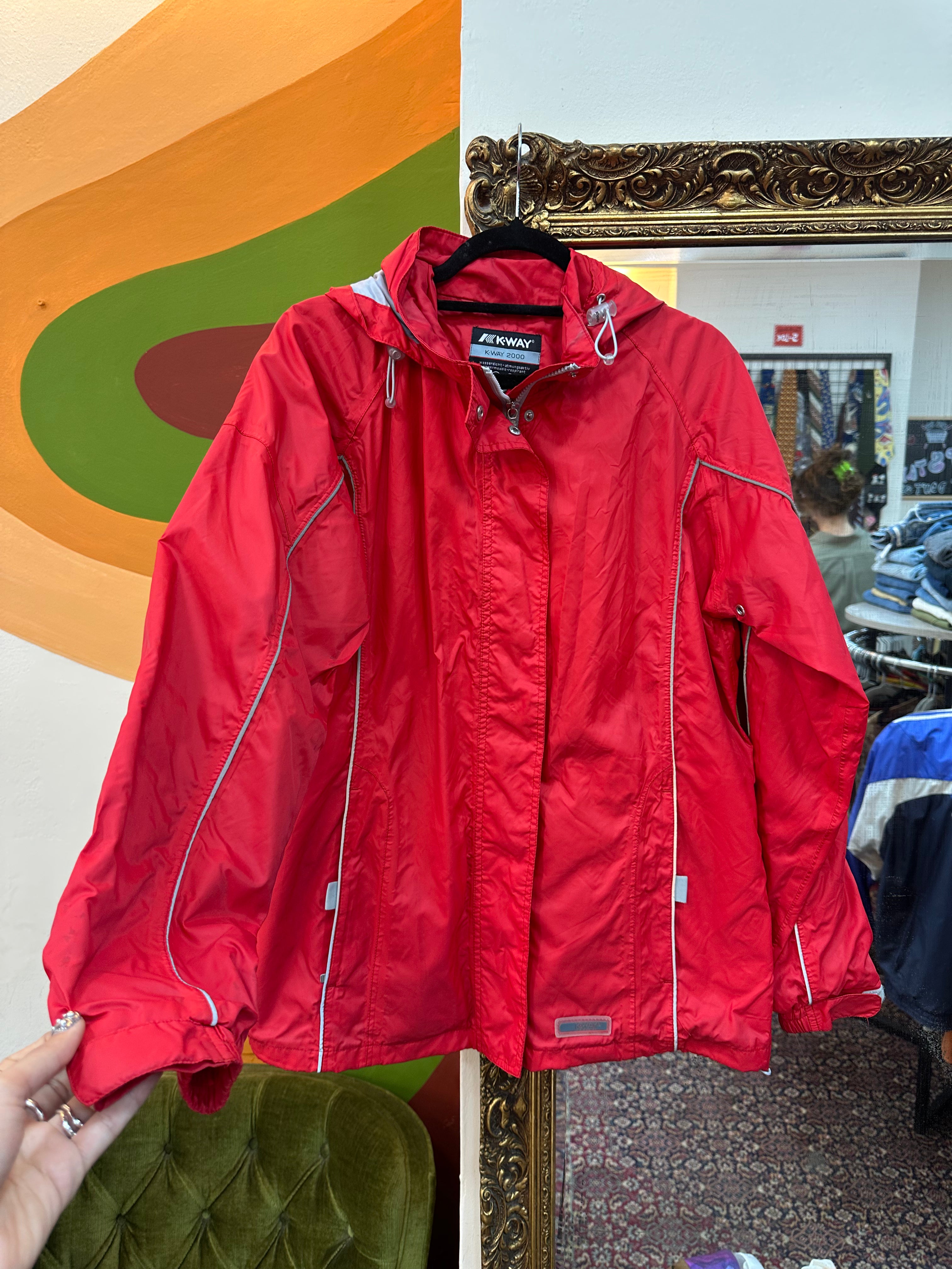 K-WAY rainproof jacket