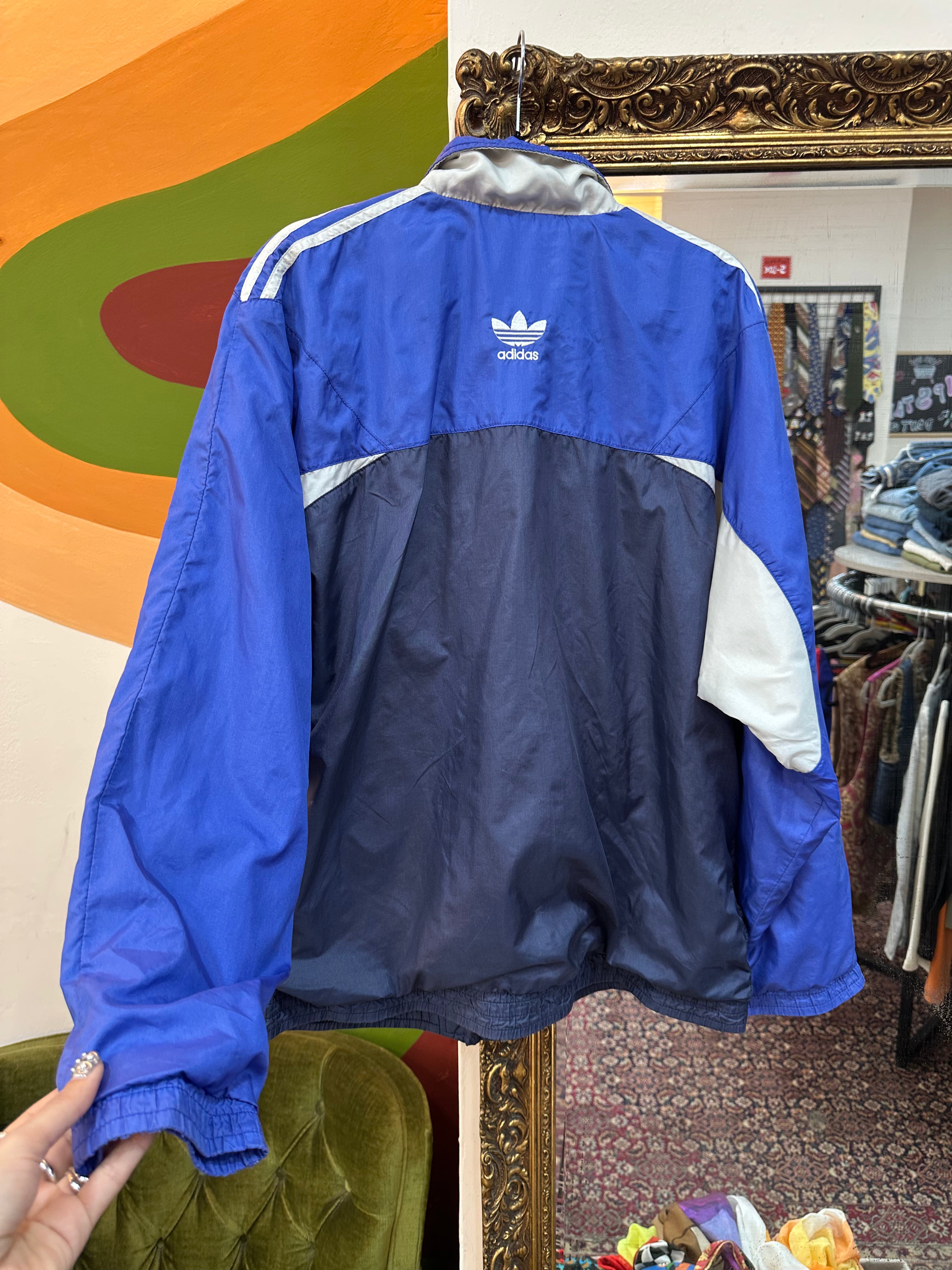 Vintage adidas funky windbreaker